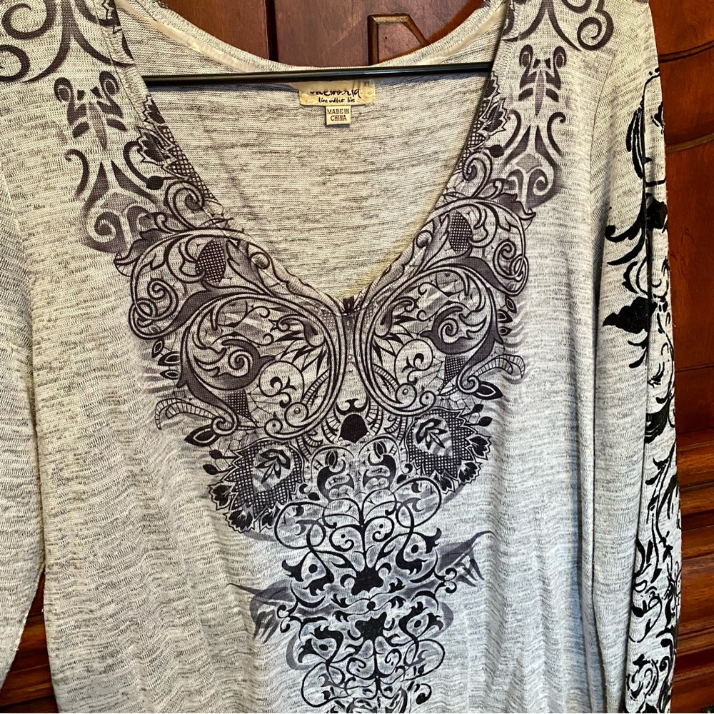 Boho Patterned Top. - image 2